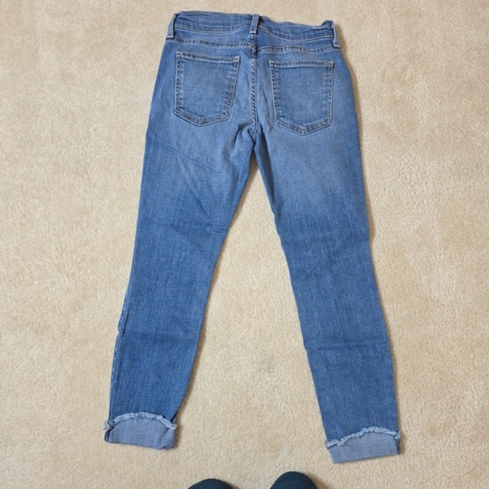 Pistola Denim Jeans Women Size 26 Cropped Raw Hem Style P8480 - Picture 3 of 5